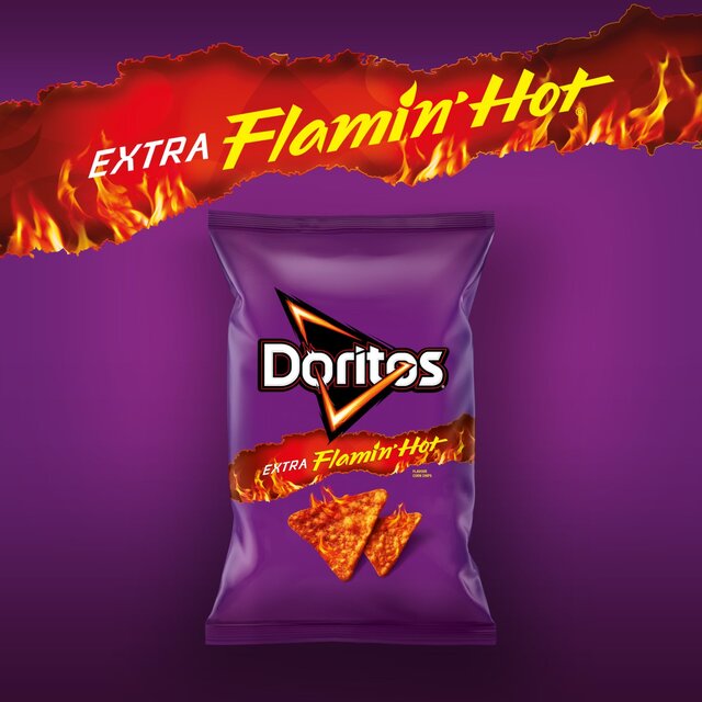 Doritos Extra Flamin' Hot Sharing Bag Snacks thumbnail 2