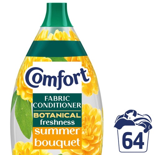 Comfort Botanical Fabric Conditioner Summer Bouquet 64 washes thumbnail 2
