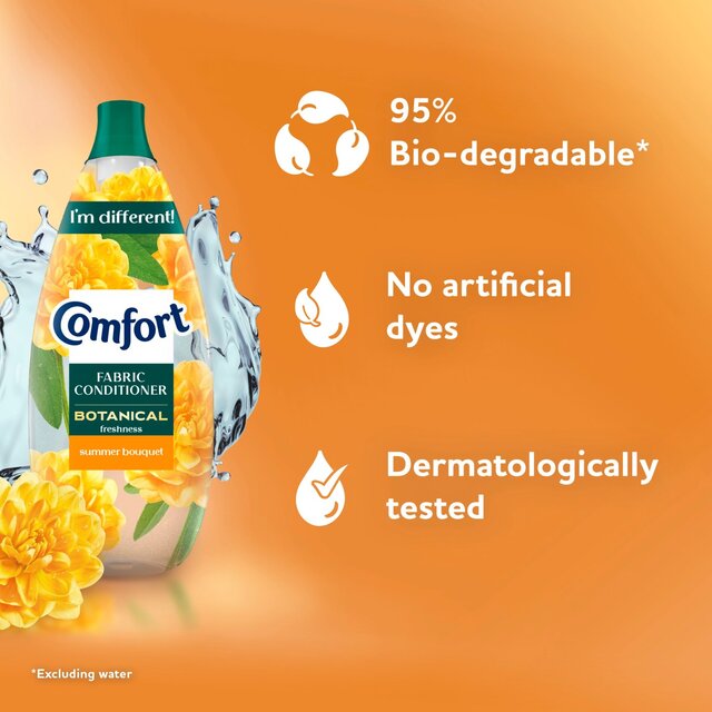 Comfort Botanical Fabric Conditioner Summer Bouquet 86 washes thumbnail 5