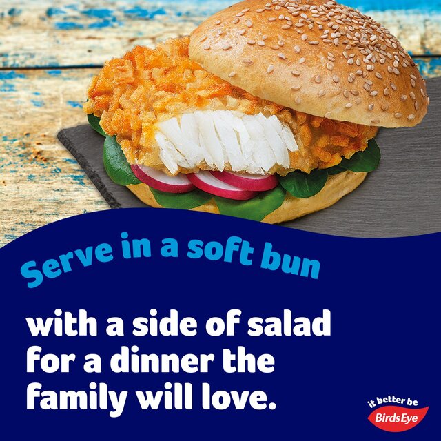 Birds Eye 2 Crispy Hash Brown MSC Fish Burgers thumbnail 2