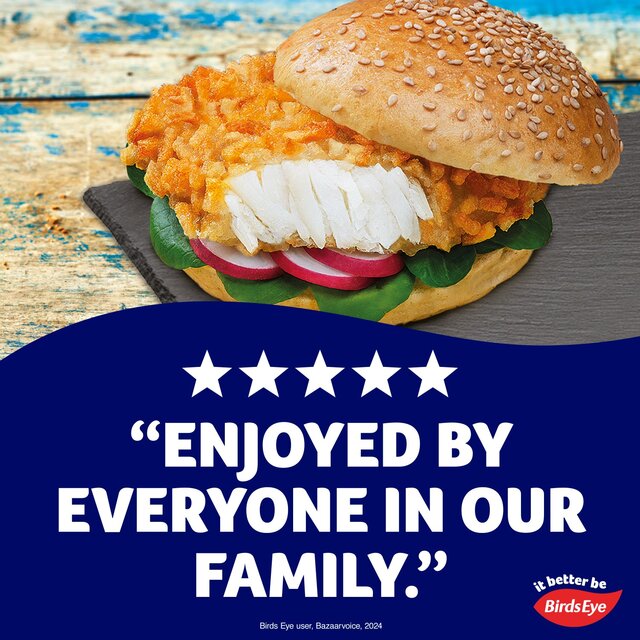 Birds Eye 2 Crispy Hash Brown MSC Fish Burgers thumbnail 3