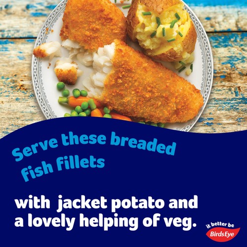 Birds Eye 2 MSC Breaded Omega 3 Fish Fillets thumbnail 3