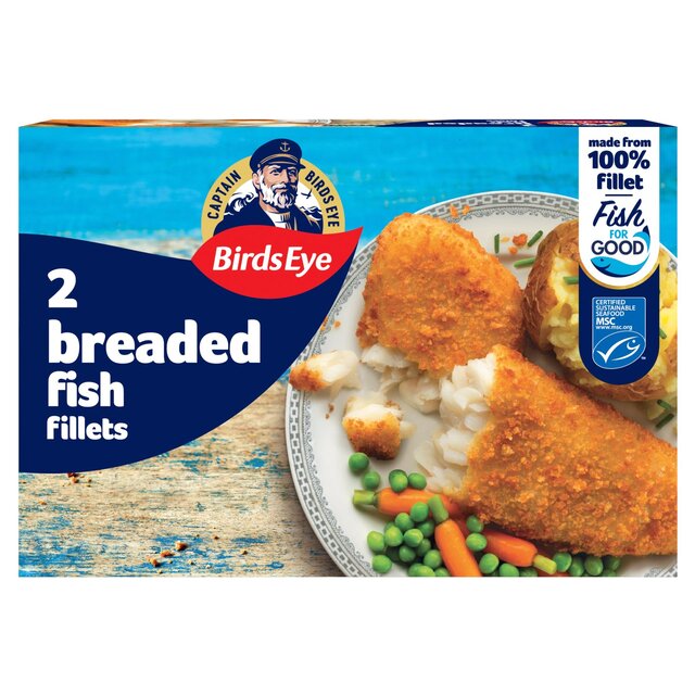 Birds Eye 2 MSC Breaded Omega 3 Fish Fillets