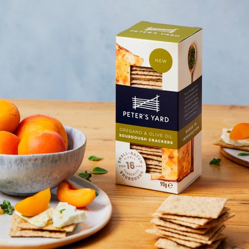 Peter's Yard Oregano & Olive Oil Sourdough Crackers thumbnail 3