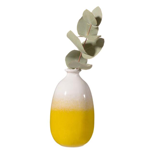 Sass & Belle Dip Glazed Ombre Yellow Vase thumbnail 2