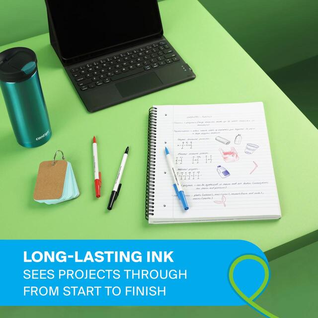 Paper Mate Kilometrico Black Ballpoint Pens thumbnail 4