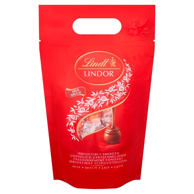 Lindt LINDOR Milk Chocolate Truffles Bag thumbnail 2