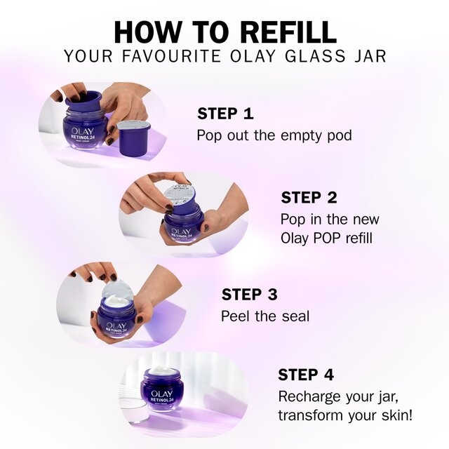 Olay Retinol 24 Night Cream Refill thumbnail 5