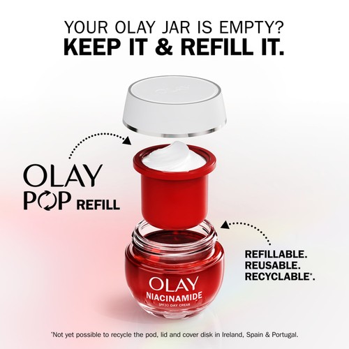 Olay Regenerist Niacinamide SPF 30 Day Cream Refill thumbnail 2