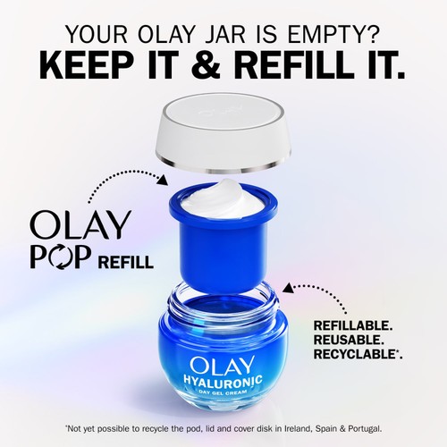 Olay Hyaluronic Acid Day Cream Refill thumbnail 2