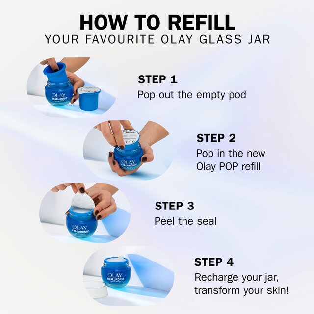Olay Hyaluronic Acid Day Cream Refill thumbnail 4