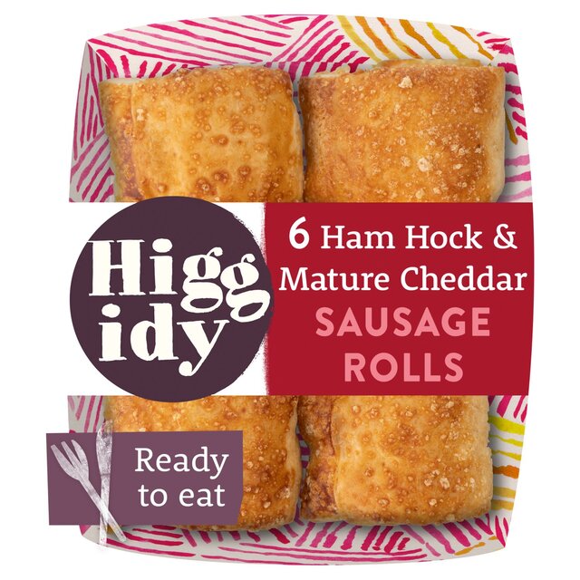 Higgidy Ham Hock & Cheddar Sausage Rolls