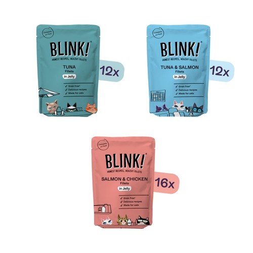 Blink! Blink Fish Fillet Selection in Jelly Multipack thumbnail 4