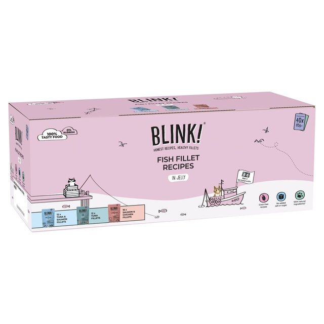 Blink! Blink Fish Fillet Selection in Jelly Multipack
