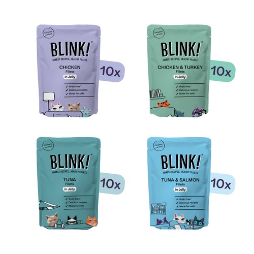 Blink! Blink Chicken & Fish Selection in Jelly Bulk Pack thumbnail 4