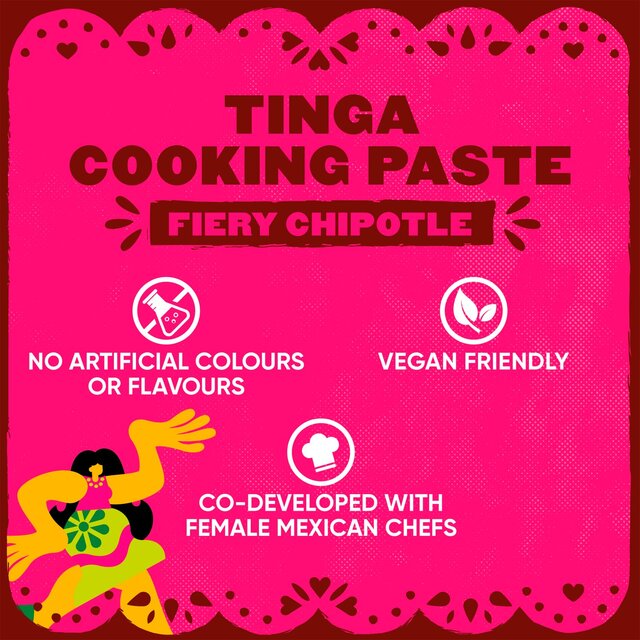 Las Chicas Tinga Mexican Cooking Paste Fiery Chipotle thumbnail 2