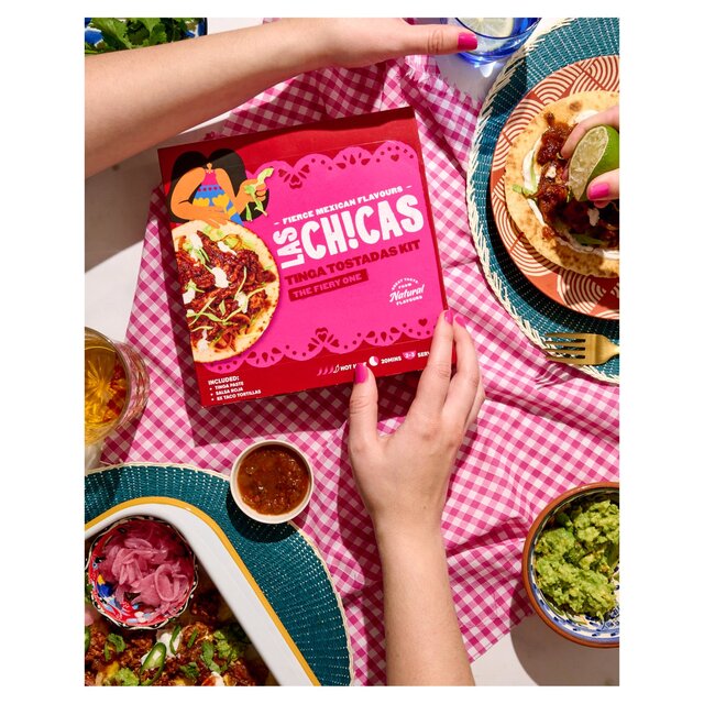 Las Chicas Mexican Fiery Crunchy Tostadas Tinga Meal Kit thumbnail 5
