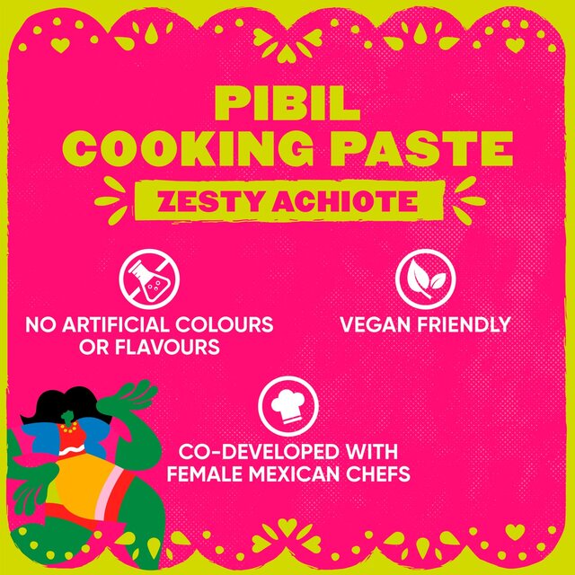 Las Chicas Pibil Mexican Cooking Paste Zesty Achiote thumbnail 3