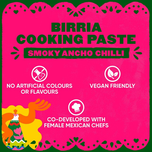 Las Chicas Birria Mexican Cooking Paste Smoky Ancho Chilli thumbnail 4