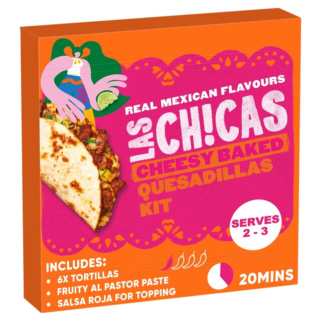 Las Chicas Mexican Cheesy Quesadillas Meal Kit thumbnail 2