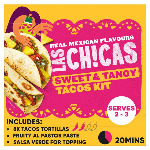 Las Chicas Mexican Sweet & Tangy Tacos Al Pastor meal kit