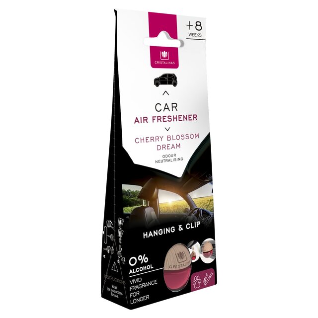 Cristalinas Car Air Freshener Cherry Blossom thumbnail 2