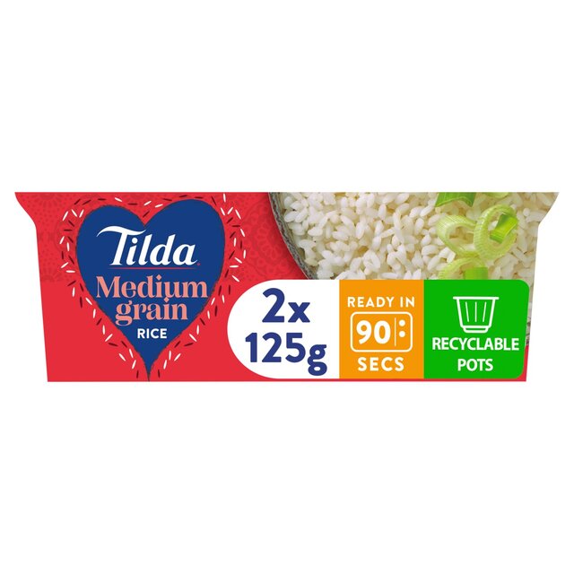 Tilda Pots Medium Grain Rice