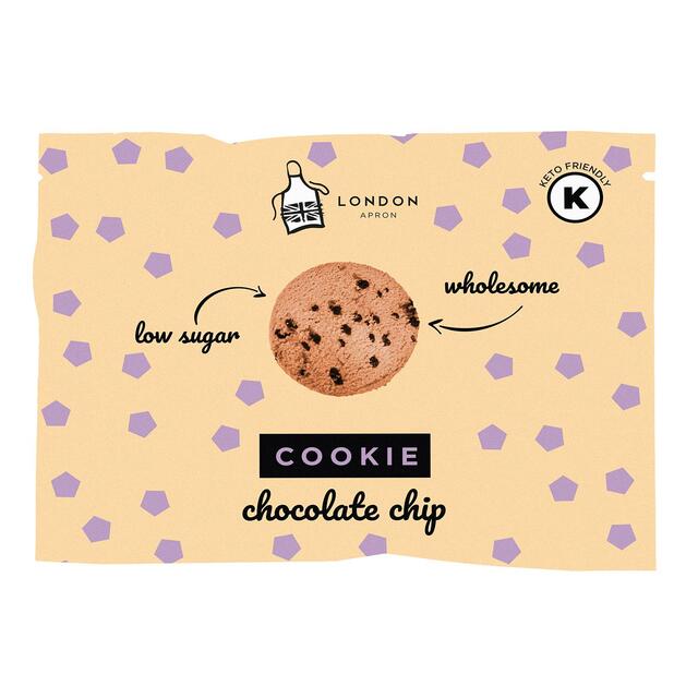 London Apron Chocolate Chip Keto Cookie