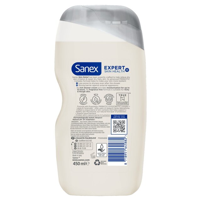 Sanex Expert Skin Health+ Skin Relief Shower Gel Body Wash thumbnail 3