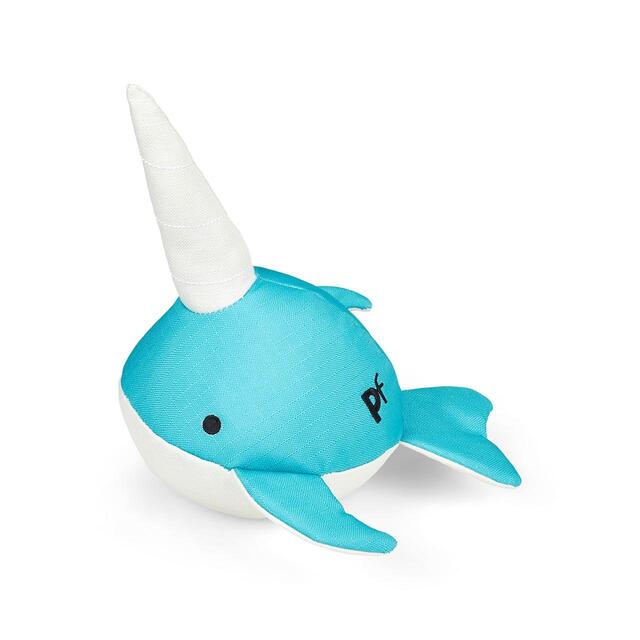 Petface Planet Ocean Cycle Niya Narwhal Plush Dog Toy