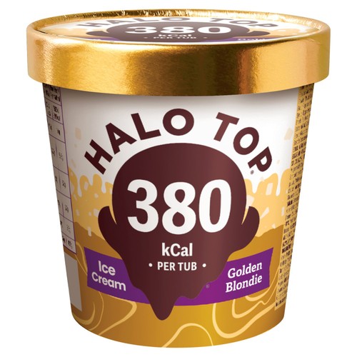 Halo Top Golden Blondie Low Calorie Ice Cream