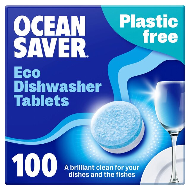 OceanSaver Plastic Free Eco Dishwasher Tablets