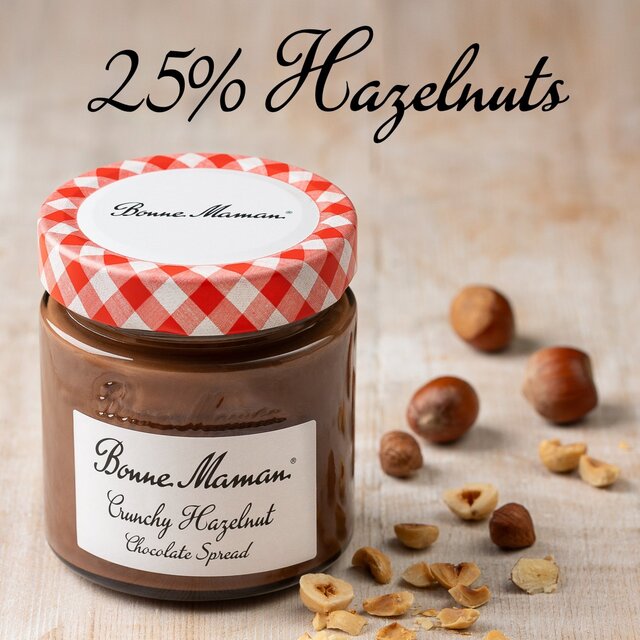 Bonne Maman Hazelnut Crunchy Spread thumbnail 3