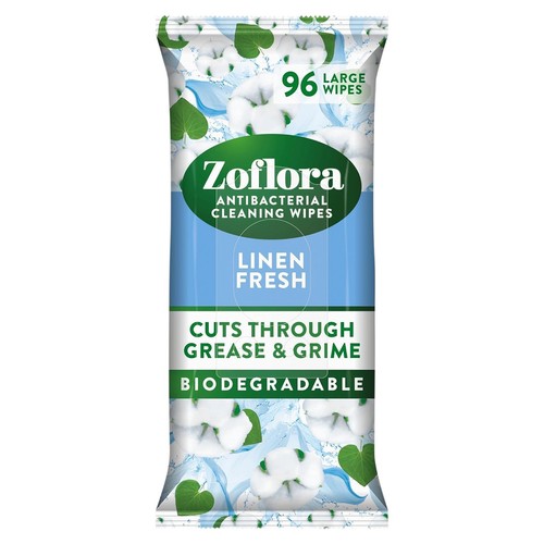Zoflora Linen Fresh Antibacterial Multi-surface Wipes