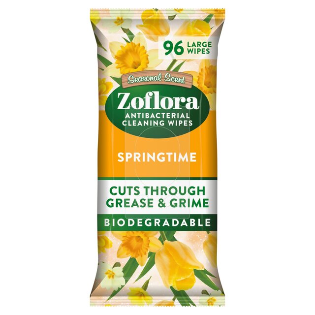 Zoflora Springtime Antibacterial Multi-surface Wipes
