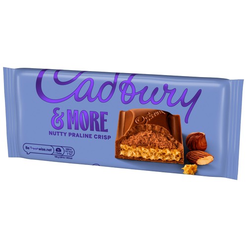 Cadbury Dairy Milk & More Nutty Praline Crisp thumbnail 3