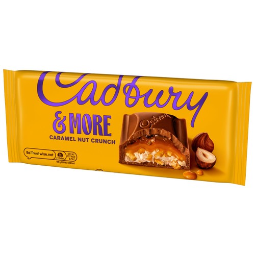 Cadbury Dairy Milk & More Caramel Nut Crunch thumbnail 3