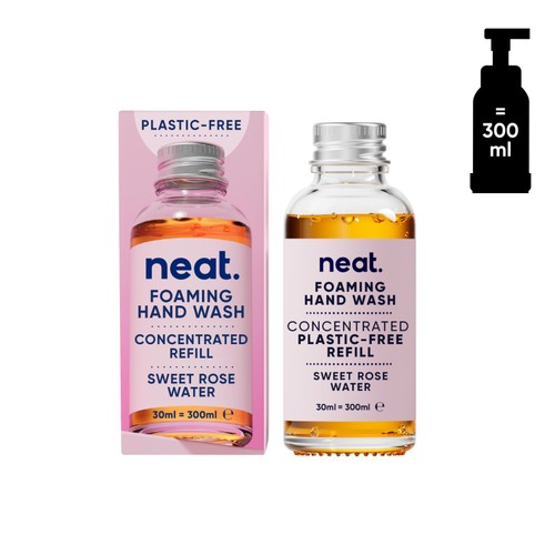 Neat Foaming Hand Wash Concentrated Refill Sweet Rose Water  thumbnail 3