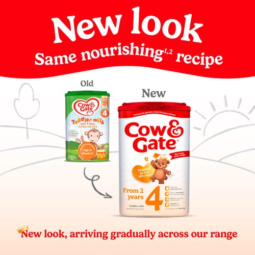 Cow & Gate 4 Toddler Milk Formula 2+ Years thumbnail 2