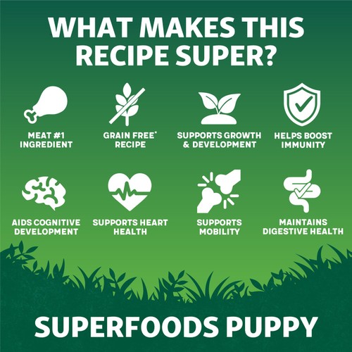 Harringtons Puppy Grain Free with Superfoods Dry Dog Food Chicken thumbnail 3