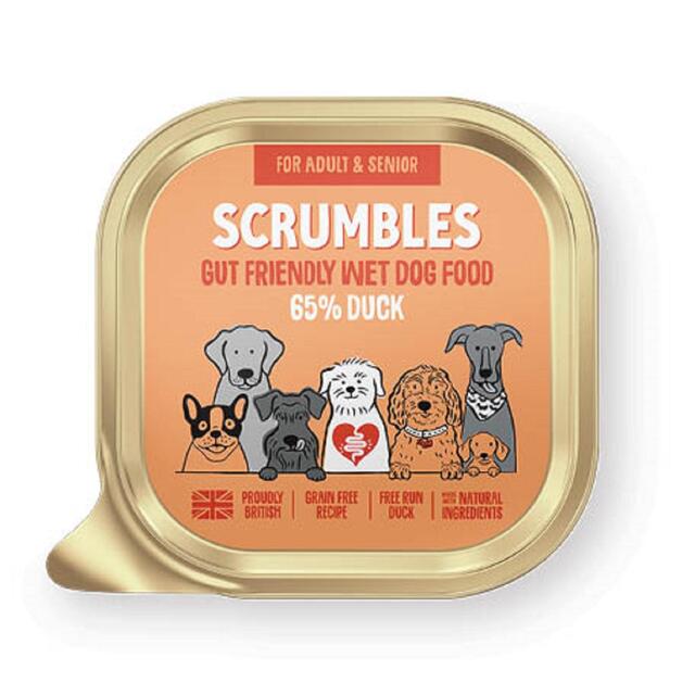 Scrumbles Grain Free Wet Dog Food Duck thumbnail 2