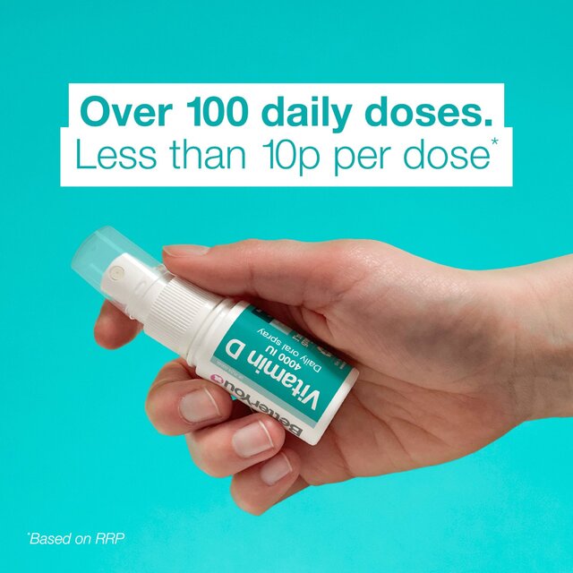 BetterYou Vitamin D4000IU Oral Spray thumbnail 2