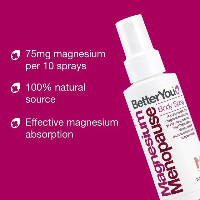 BetterYou Magnesium Menopause Body Spray thumbnail 6