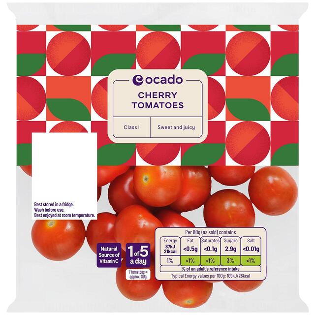 Ocado Cherry Tomatoes thumbnail 2