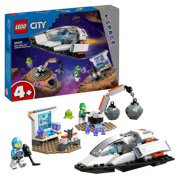 LEGO City Spaceship and Asteroid Discovery 60429 thumbnail 2