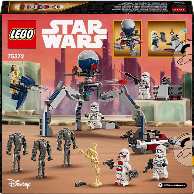 LEGO Star Wars Clone Trooper & Battle Droid Battle Pack 75372 thumbnail 2