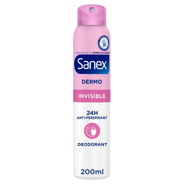 Sanex Invisible 24h Antiperspirant Spray Deodorant
