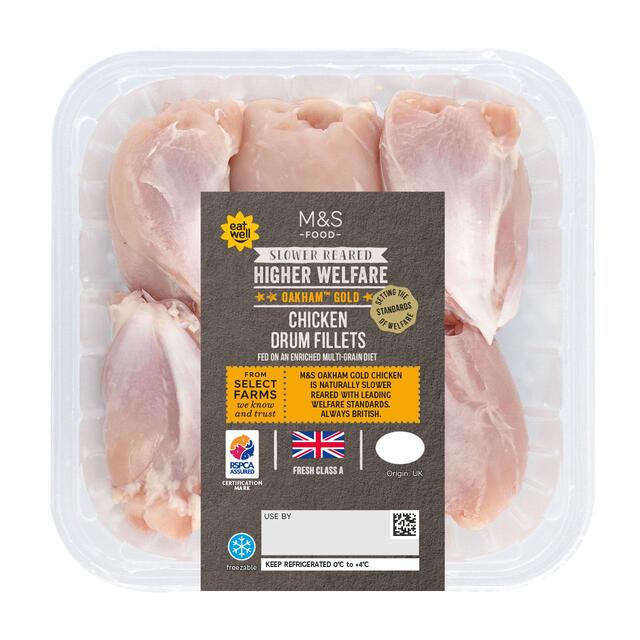 M&S Oakham Gold Chicken Drum Fillets