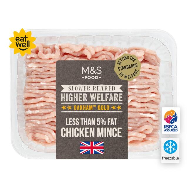 M&S Oakham Gold Less Than 5% Fat Chicken Mince