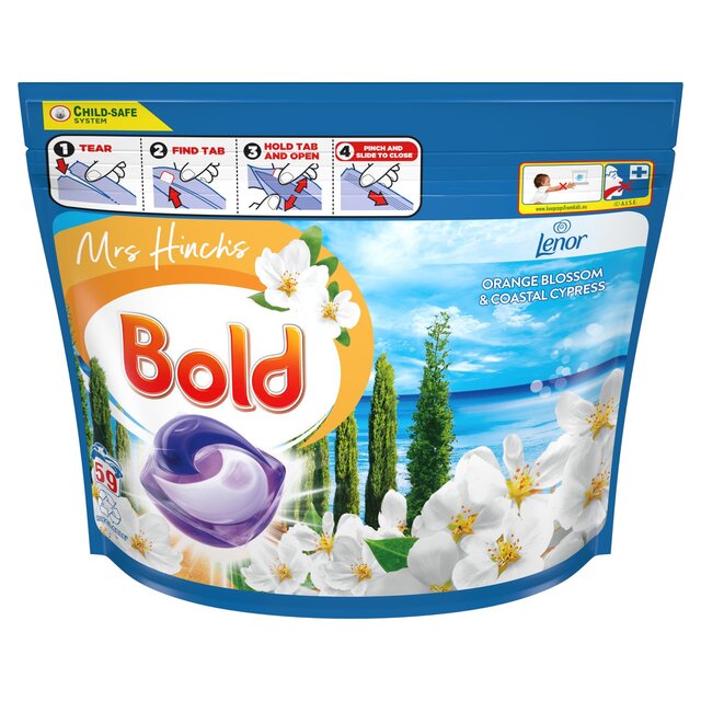 Bold 2 In 1 Orange Blossom Pods Washing Capsules 59 Washes Mrs Hinch thumbnail 2